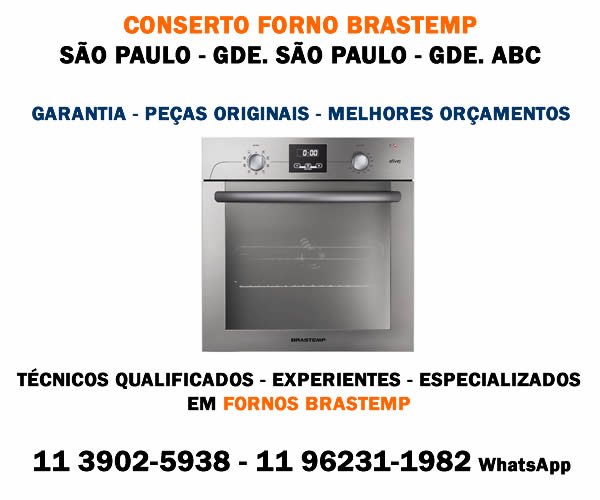 Brastemp forno conserto Conserto forno Brastemp